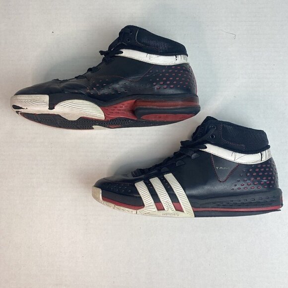 ADIDAS TS Creator T-Mac Tracy Mcgrady Black White Red Basketball Men Size 10 - Picture 11 of 12